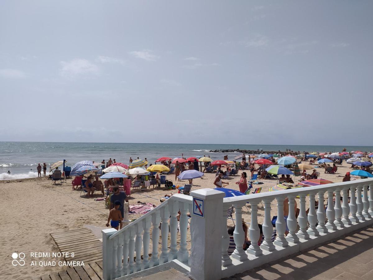 Estudio Wifi Bano 1 Sofa Cama Doble Piscina Playa 100Mts Torrevieja Kültér fotó
